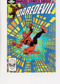 Daredevil #186 Frank Miller 1982 Marvel Bronze Age Comic