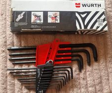 Wurth allen key set tx13pcs