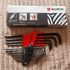 Wurth allen key set tx13pcs