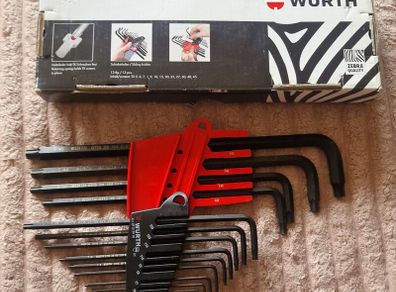 Wurth allen key set tx13pcs