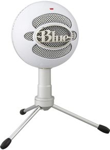 Blue Snowball iCE Microphones Omnidirectional/Cardioid USB Microphone - Black - Streaming