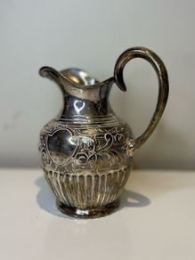Silver plated jug