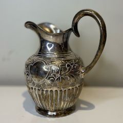 Silver plated jug