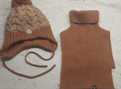 Toddlers' beanie & wool neck warmer from Reima
