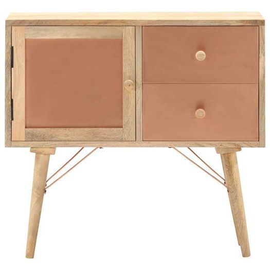 Sideboard 80x35x75 cm Solid Mango Wood