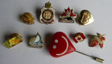 Vintage Pins Lot of 9