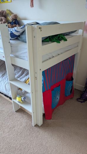 Bunk bed with slide