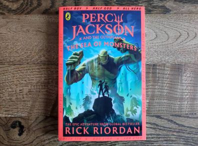 Percy Jackson and the Sea of Monsters (Book 2) by Rick Riordan , Age 9+