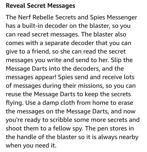 Nerf Rebelle messenger (605) 1