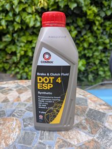 Comma DOT 4 ESP Synthetic Brake & Clutch Fluid