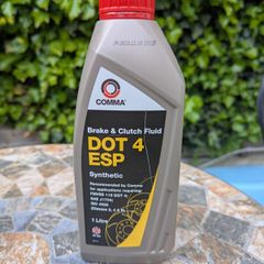 Comma DOT 4 ESP Synthetic Brake & Clutch Fluid