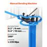 Manual Bending Machine, Pipe Tube Bender with 14 Bending Dies, 200 Heavy-Duty Bending Tool for Copper Aluminum Iron Pipes Image 2