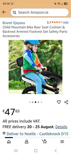 Universal Child Bike Seat Carrier18