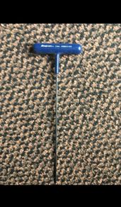 Snap on hex wrench