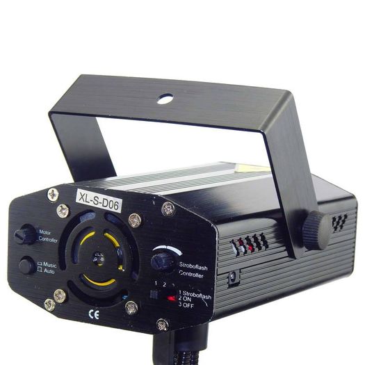 Mini Laser Projector Stage Lighting LED Lights Party DJ Disco
