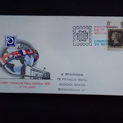 Great Britain Stamps : The London International Stamp Exhibition 1970 Official Cover