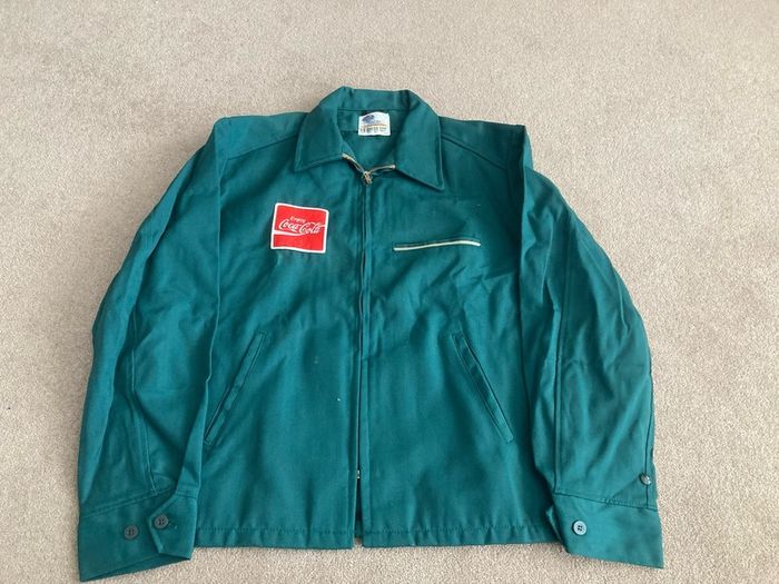 Coca Cola Driver Jacket American Size Medium