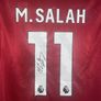 Signed Mo Salah Liverpool 2025/26 Home Jersey - New with COA Image 3
