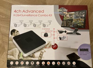 Security Camera Surveillance Kit