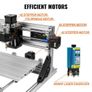 CNC Router Kit Wood Router Kit 500mw Laser Engraver GRBL Control DIY CNC Machine 3 Axis PCB PVC Milling Machine with Offline Controller 300x180x45mm (FREE SHIPPING) Image 3