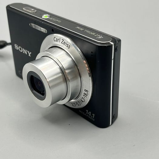 Sony Cyber-shot DSC-W320 14.1MP Digital Camera Black - Full Kit