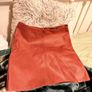 Blush Pink Faux Leather Mini Skirt Primark Size UK 8 / EUR 36 Image 6