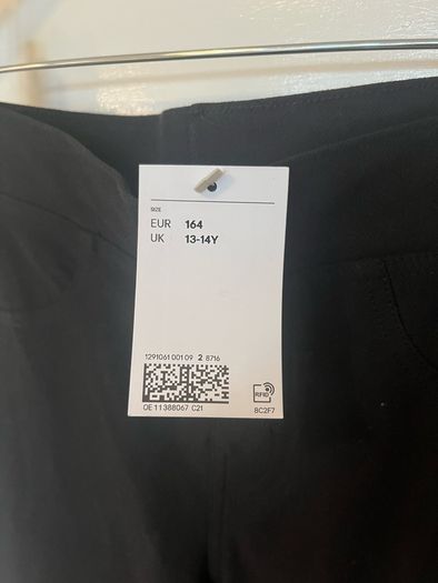 H&M girls flare leggings Age 13 brand new