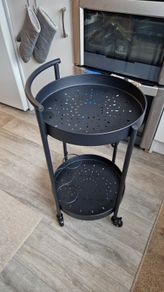Metal bar trolley