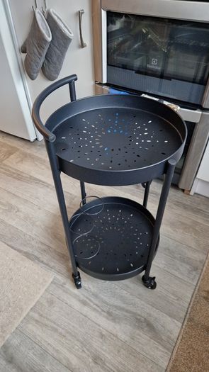 Metal bar trolley