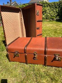 antique suitcase