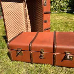 antique suitcase