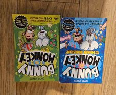 Bunny Vs Monkey books