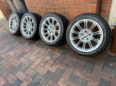 Alloys Bmw E60 M 5x120 4x 85% Tyres