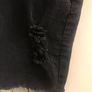Black denim skirt (size 14) Image 2