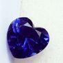 Stunning heart shaped Tanzanite with certificate Image 3