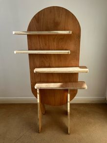 Wood Display Stand