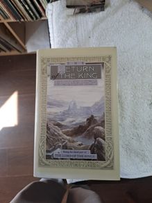 Lord of the Rings trilogy books.