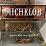 Michelob Light lighted beer signs NOS Image 3