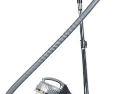 Compact XS Bagless Cylinder Vacuum Cleaner Lightweight 700W, 1.5L, Grey & Silver, Triple Filtration, for Hard floor, Carpet & Car, 3-in-1 Tool, 2 Year Guarantee