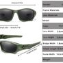 Polarized Sunglasses for Men Women Classic Camouflage Shades with UV Protection for Outdoor Driving Cycling Hiking Image 2