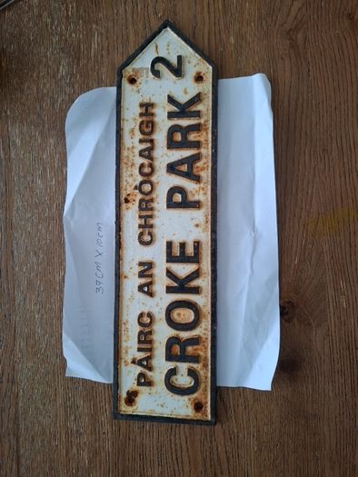 Croke Park Pairc An Chrocaigh Road Sign