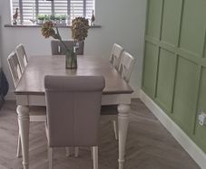 EZ LIVING Montreux Large Dining Table + 6 Chairs