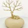 Deer Jewelry Organizer Box Antler Tree Earring & Ring Holder Image 2