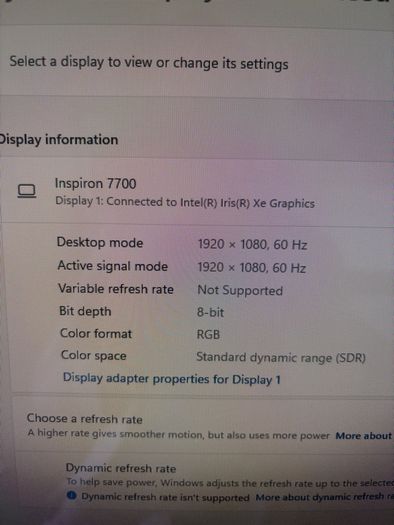 Dell Inspiron 7700 All-in-one