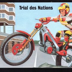 1997 Isle of Man F.I.M. "Trial de Nations" Motorcycle Team Trials Commemorative Stamps Presentation Pack