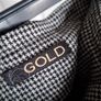 Gold Wool Pencil Skirt Image 3