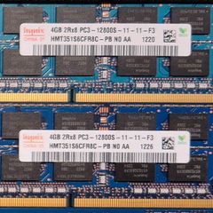 2 X 4gb Hynix Ddr3 Laptop Ram (8gb Total) - Pc3-12800s