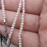 Suarti Branded Baroque Pearl Necklace on Sterling Silver Closures Image 9
