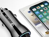 New 5.0V Dual USB Port Fast Car Charger For Samsung