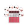 20000RPM Mini Electric Nail Drill Machine Manicure Pen-Shape Nail Tool UK Plug PINK Image 7